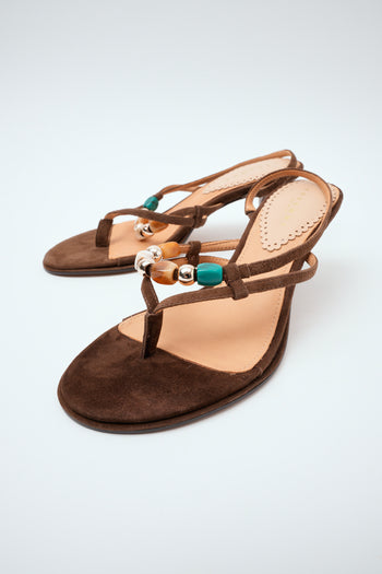 Tre Emme Sandalo Dark Brown Donna - 6
