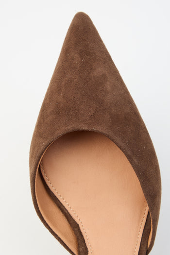 Tre Emme Slingback Dark Brown Donna - 7