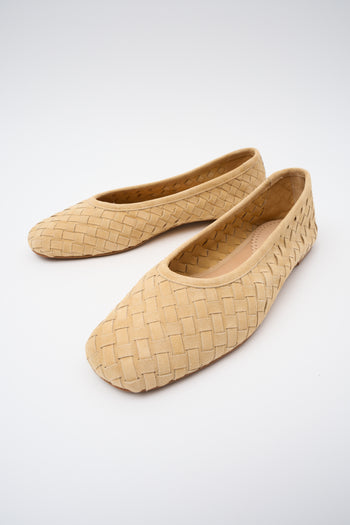 Tre Emme Ballerina Beige Donna - 5