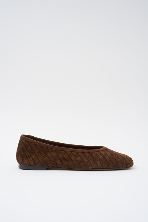 Tre Emme Ballerina Dark Brown Donna
