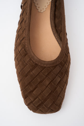 Tre Emme Ballerina Dark Brown Donna - 3