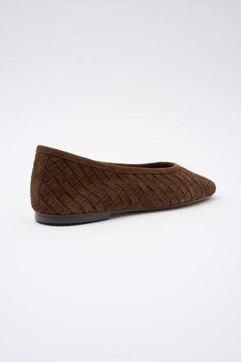 Tre Emme Ballerina Dark Brown Donna - 4