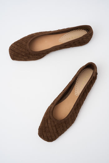 Tre Emme Ballerina Dark Brown Donna - 5