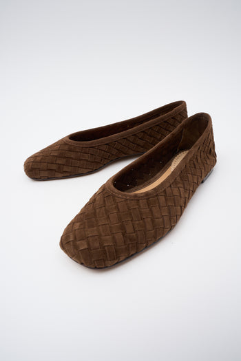 Tre Emme Ballerina Dark Brown Donna - 6