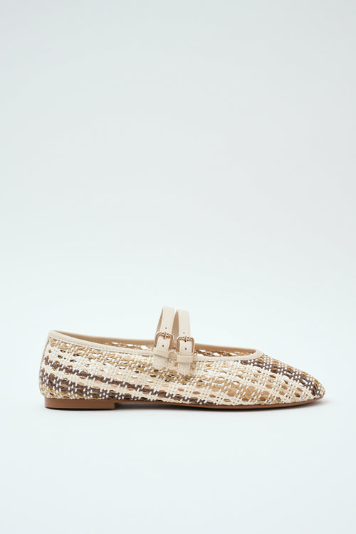 Tre Emme Ballerina Beige Donna