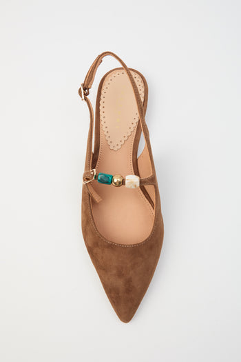 Tre Emme Slingback Chesnut Donna - 7