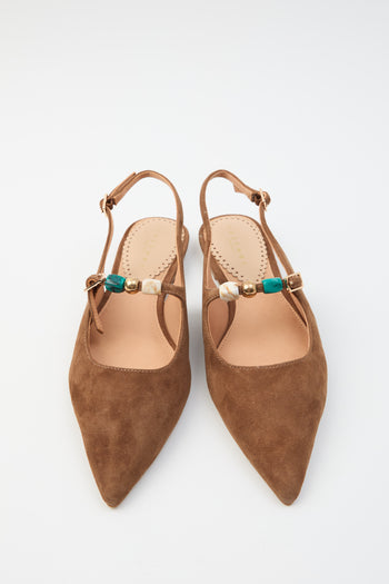 Tre Emme Slingback Chesnut Donna - 8