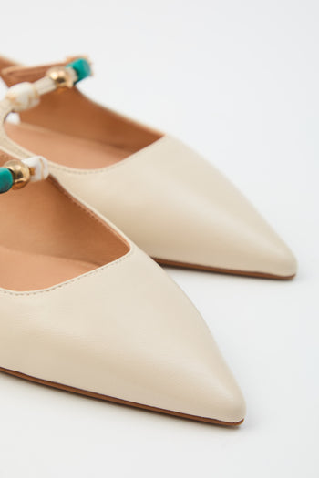 Tre Emme Slingback Off White Donna - 3