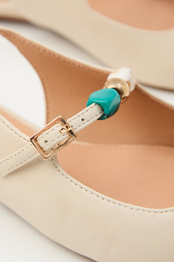 Tre Emme Slingback Off White Donna - 4