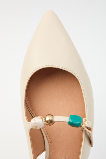 Tre Emme Slingback Off White Donna - 6