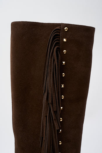 Via Roma 15 Stivale Brown Donna - 4