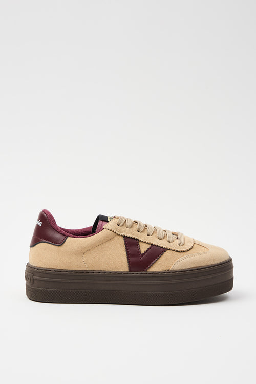 Victoria Sneaker Beige Donna