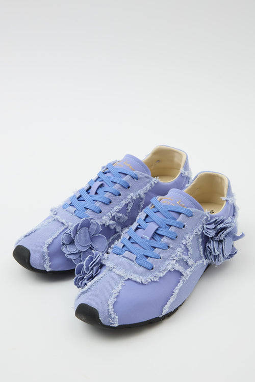Victoria Sneaker Azul Donna - 2