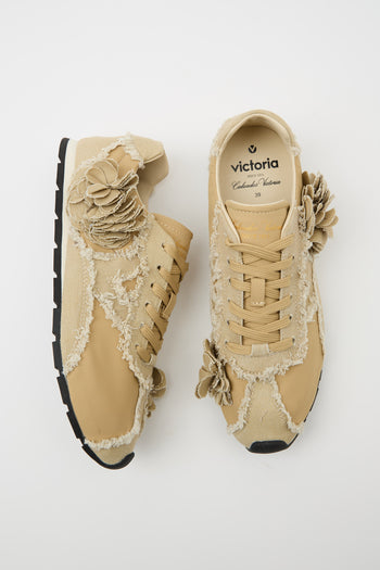 Victoria Sneaker Beige Donna - 9