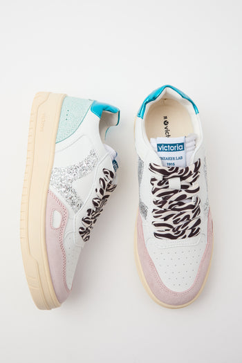 Victoria Sneaker Rosa Donna - 7