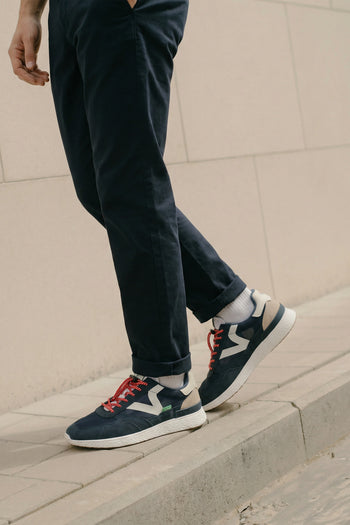 Victoria Sneaker Marino Uomo - 10