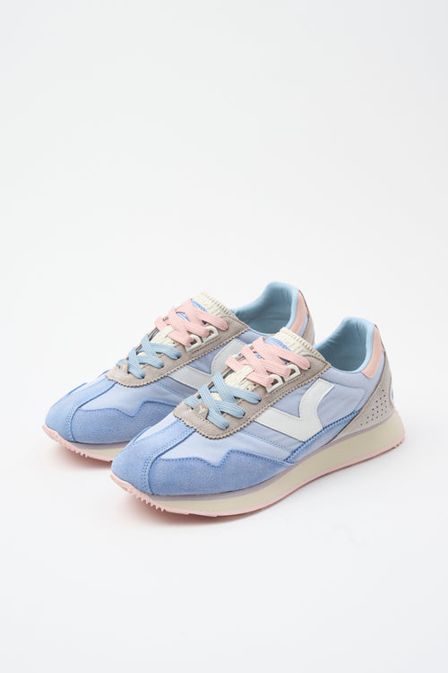 Victoria Sneaker Azul Donna - 2