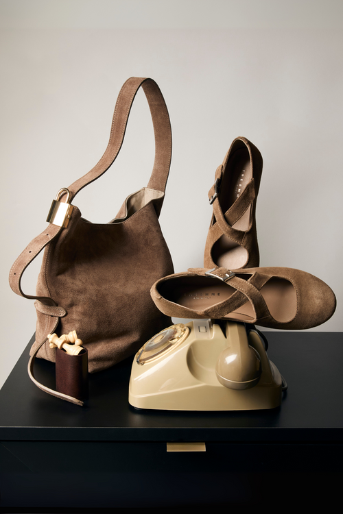 Tre Emme Ballerina Taupe Donna