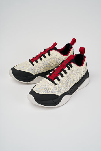 Armani Exchange Sneaker Bianco Nero Donna - 3