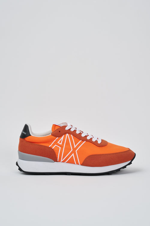 Armani Exchange Sneaker Arancio Bianco Uomo