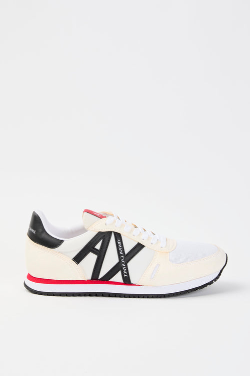 Armani Exchange Sneaker Bianco/nero Uomo