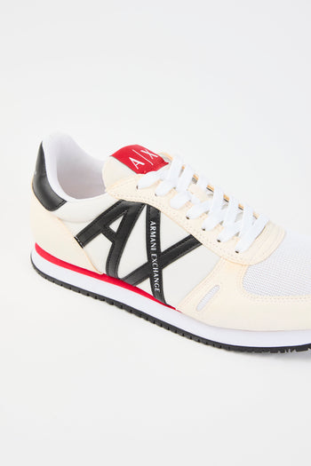 Armani Exchange Sneaker Bianco/nero Uomo - 3