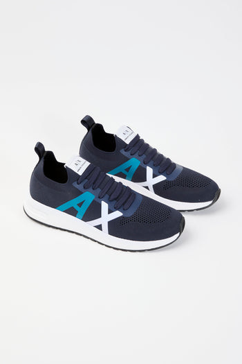 Armani Exchange Sneaker Blu Uomo - 8