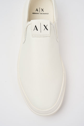 Armani Exchange Slip-on Off White Uomo - 9