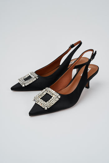 Bibi Lou Slingback Nero Donna - 3