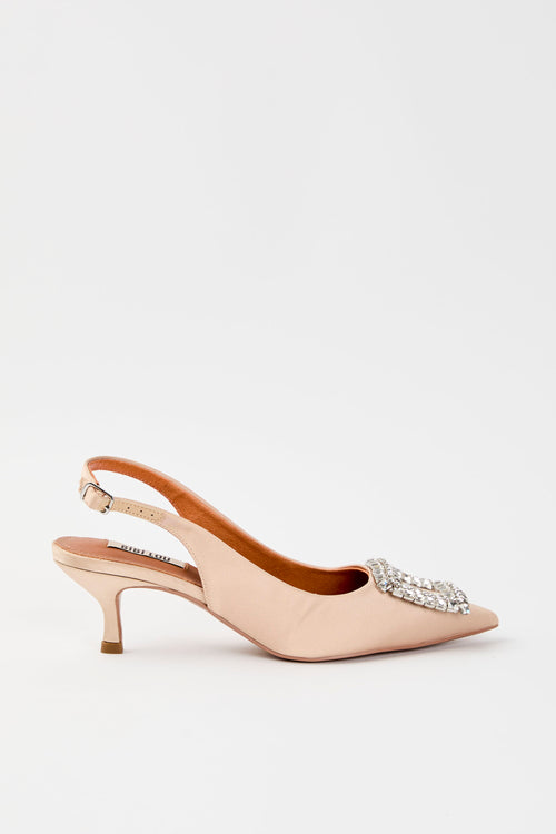 Bibi Lou Slingback Nude Donna