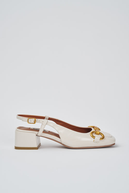 Bibi Lou Slingback White Donna