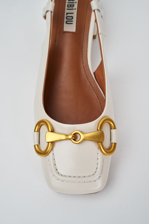 Bibi Lou Slingback White Donna - 2