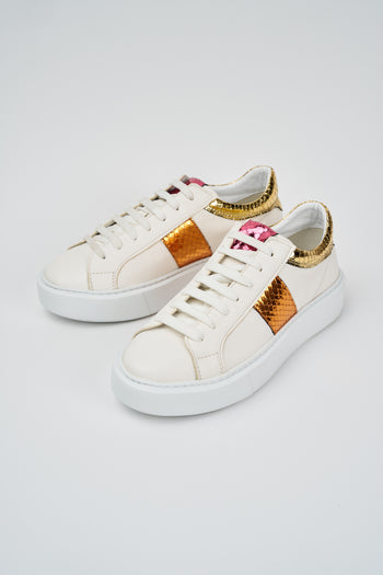 Carmens Sneaker Bianco Tangerine Donna - 3