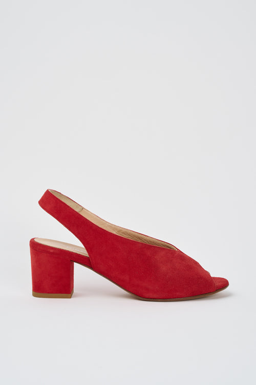 Cinzia Valle Sandalo Rosso Donna