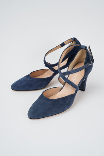 Cinzia Valle Scarpa Blu Donna - 3