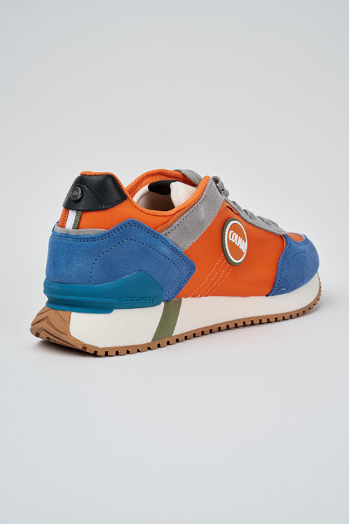 Colmar Sneaker Orange-steel Blue-gray Uomo - 2