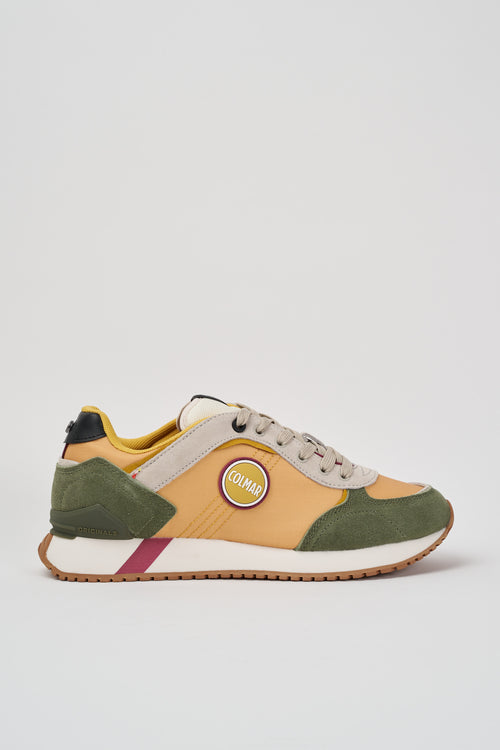 Colmar Sneaker Ochre-military Green-beige Uomo
