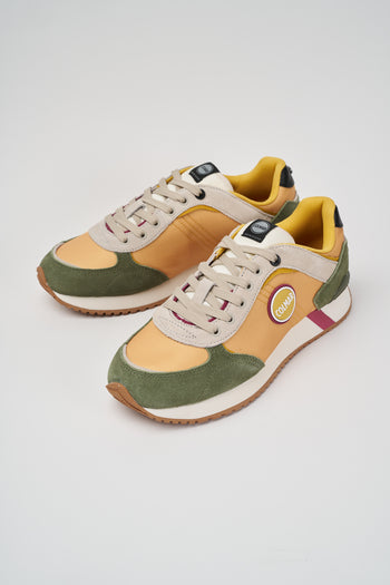 Colmar Sneaker Ochre-military Green-beige Uomo - 3