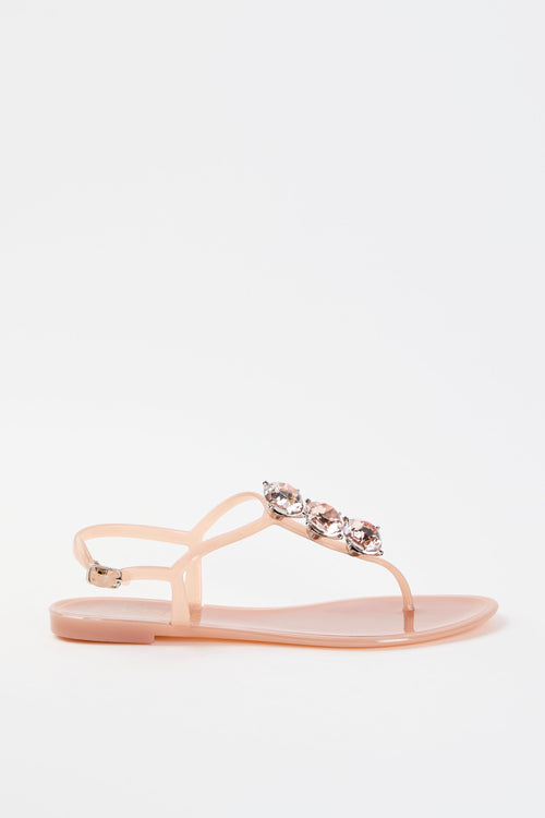 Coral Blue Sandalo Light Pink Donna