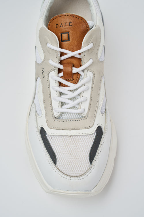 D.a.t.e. Sneaker White Blue Uomo - 2