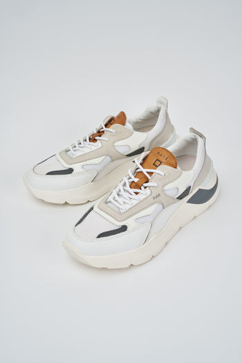 D.a.t.e. Sneaker White Blue Uomo - 3
