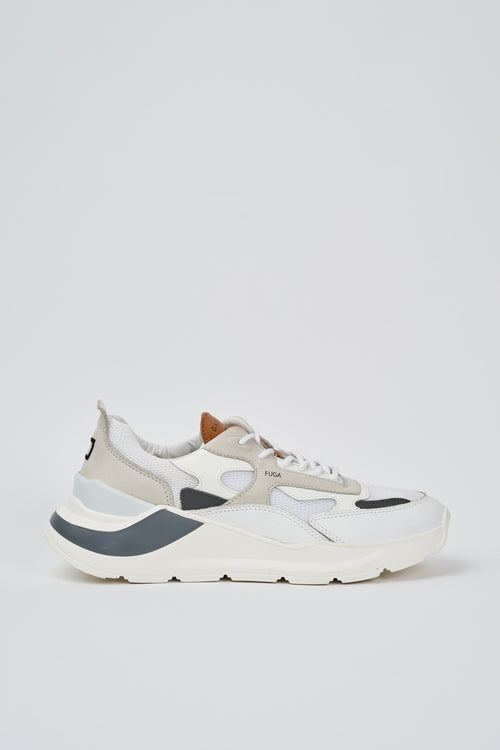 D.a.t.e. Sneaker White Cuoio Uomo