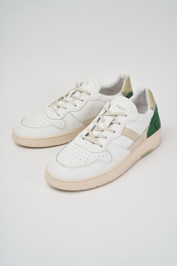 D.a.t.e. Sneaker White-green Uomo - 3