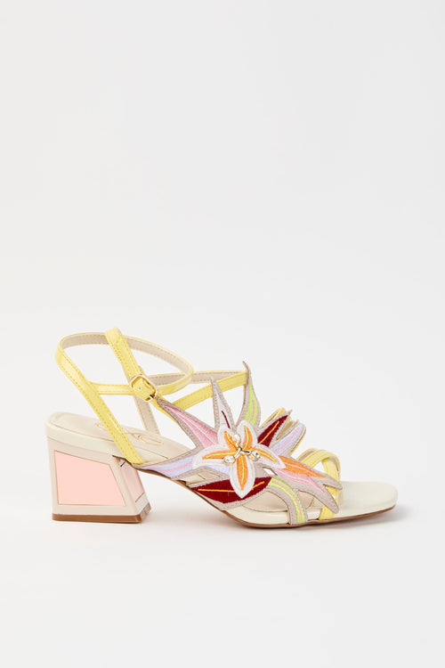 ExÉ Sandalo Yellow/ice/nude Donna
