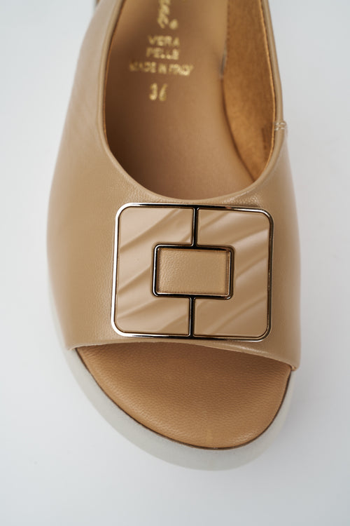 Fascino Zeppa Beige Donna - 2
