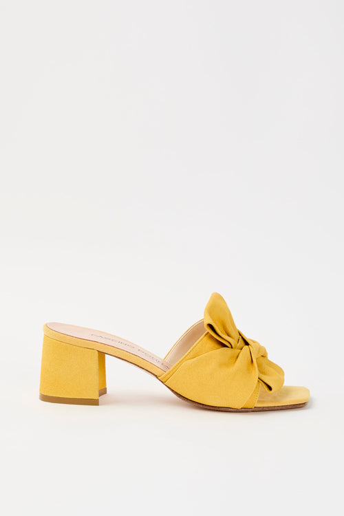 Fascino Ciabatta Giallo Donna
