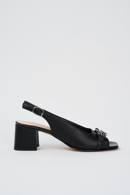 Fascino Sandalo Nero Donna