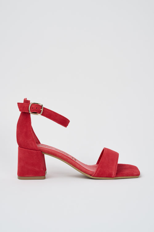 Francesco Brunelli Sandalo Rosso Donna
