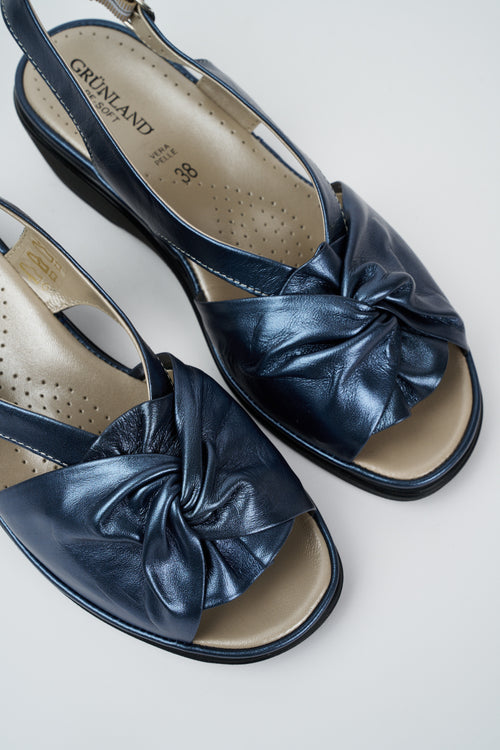 Grunland Sandalo Blu Donna - 2