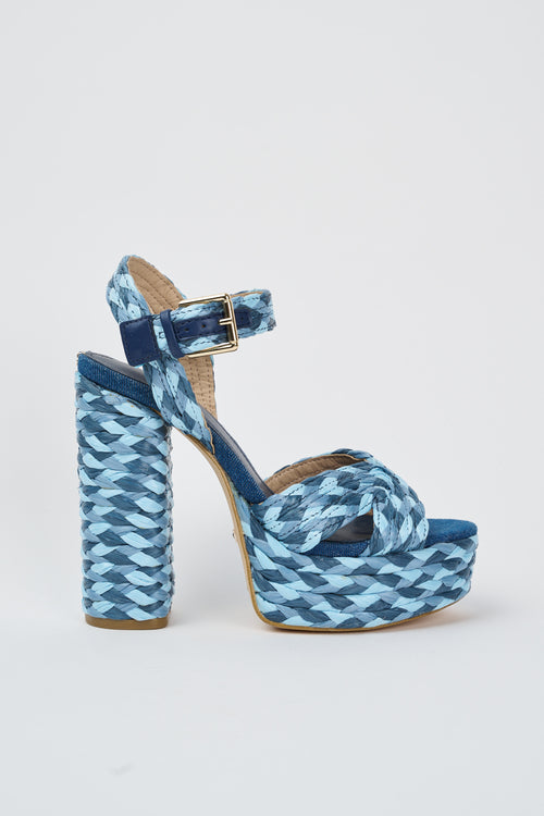 Guess Sandalo Blue Donna